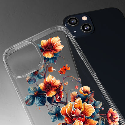 Floral Blooms | Clear iPhone Case / Samsung Case