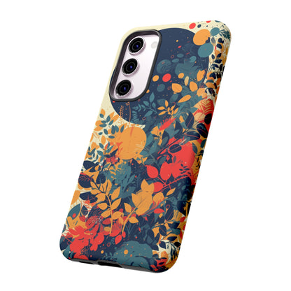 Retro Colorful Floral iPhone Case / Samsung Case