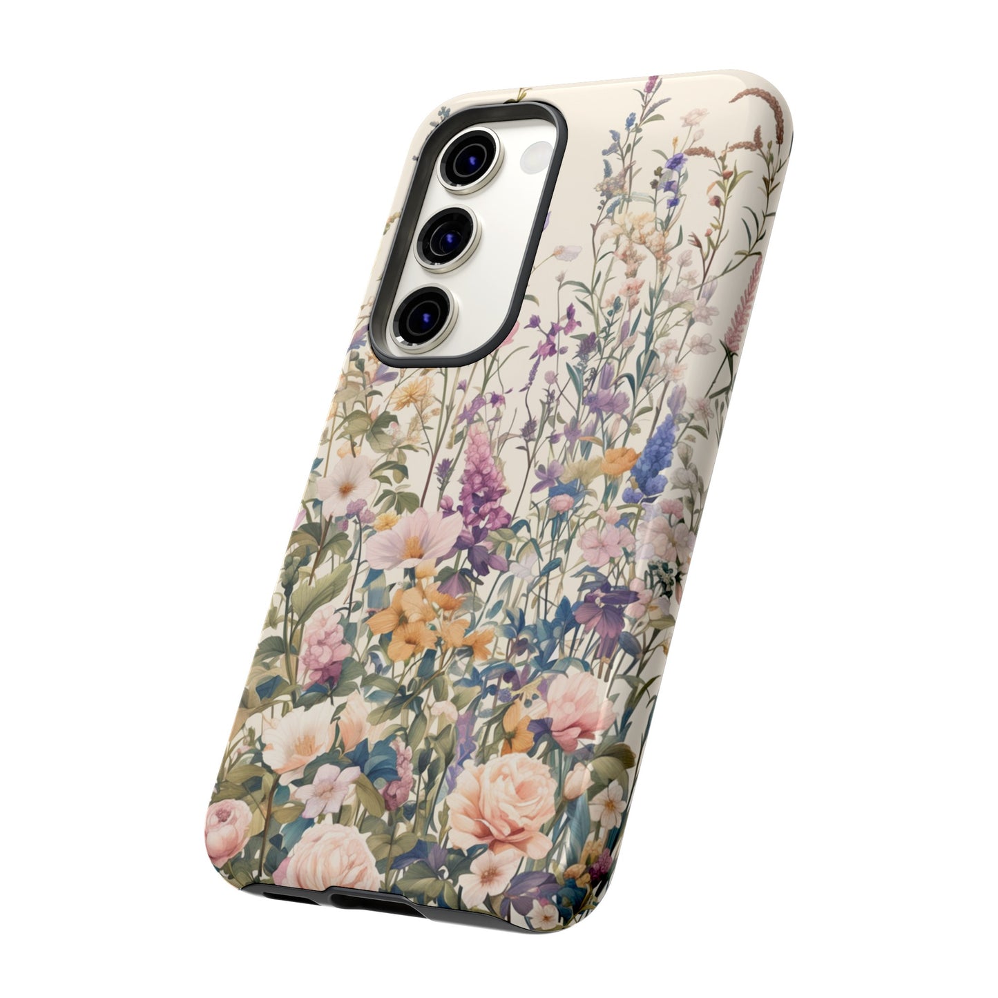 Tall Vintage Wildflowers iPhone Case / Samsung Case