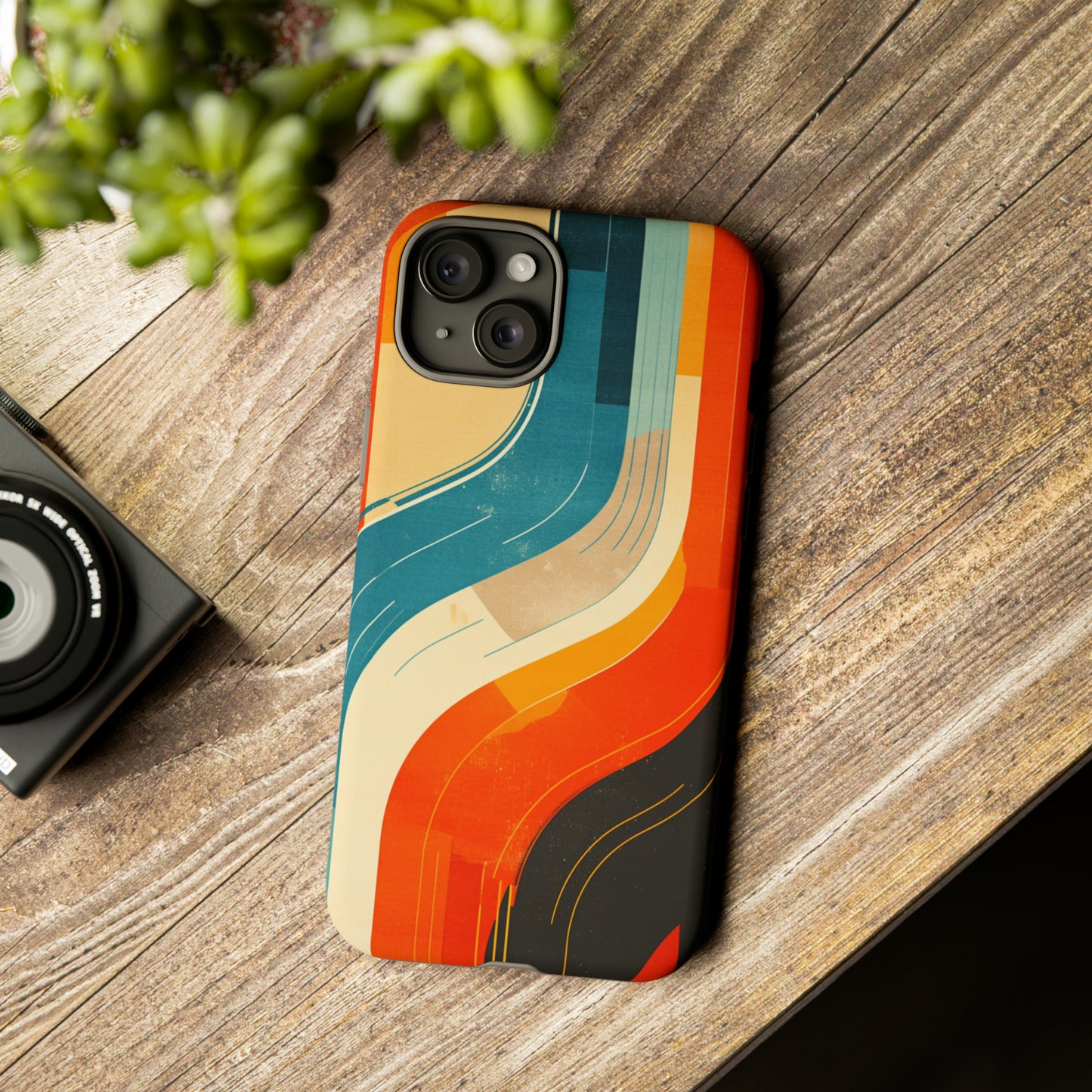 Groovey Retro Design Pattern iPhone Case / Samsung Case