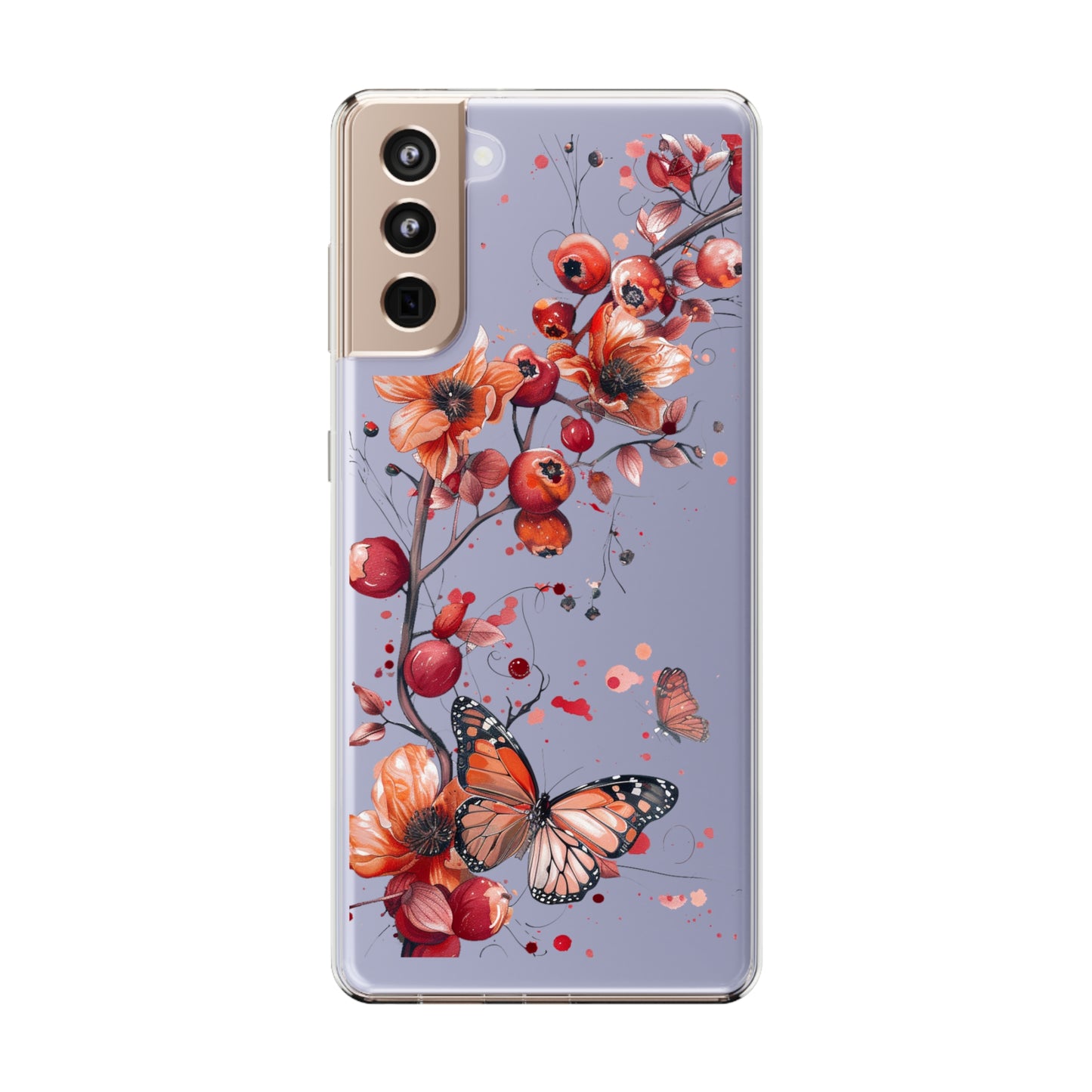 Blossom Whispers | Clear iPhone Case / Samsung Case