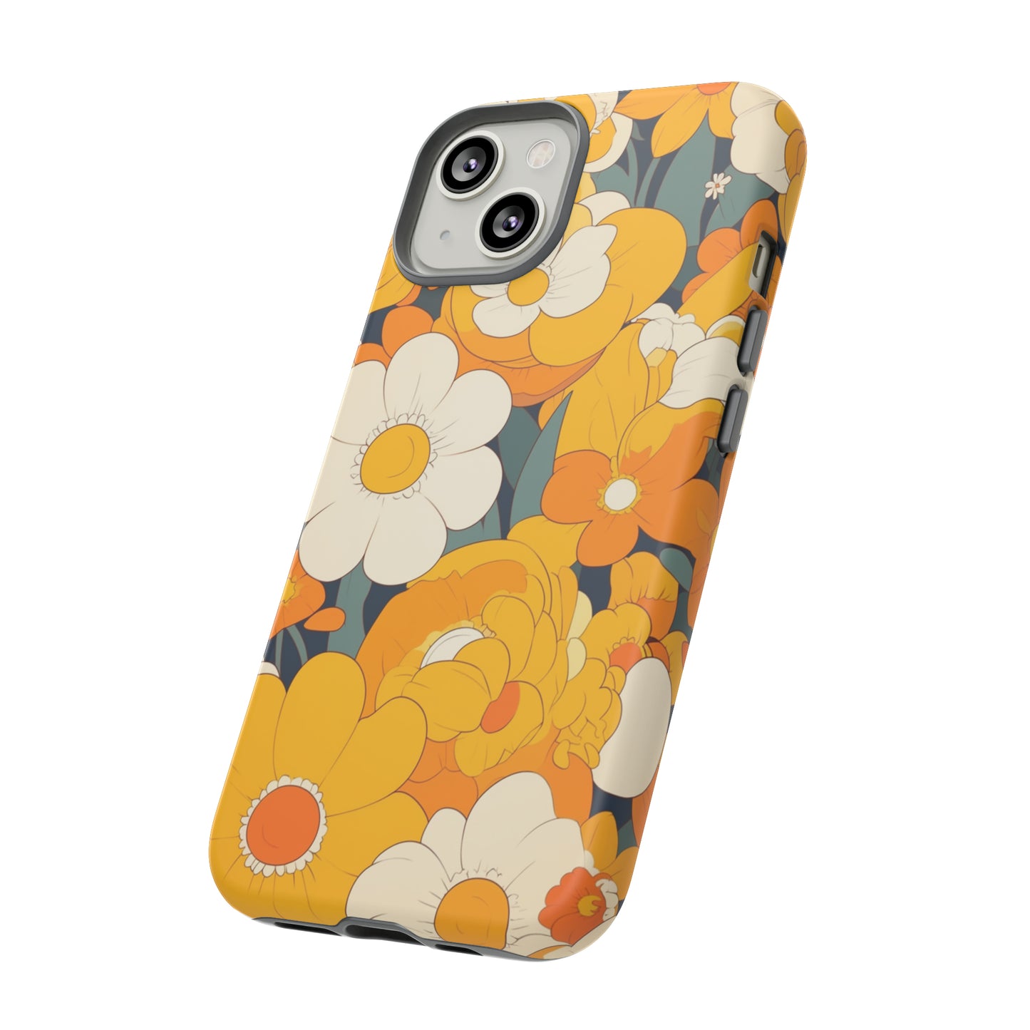 Retro Floral Art iPhone Case / Samsung Case