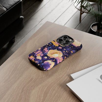 Night Cotton Flowers iPhone Case / Samsung Case