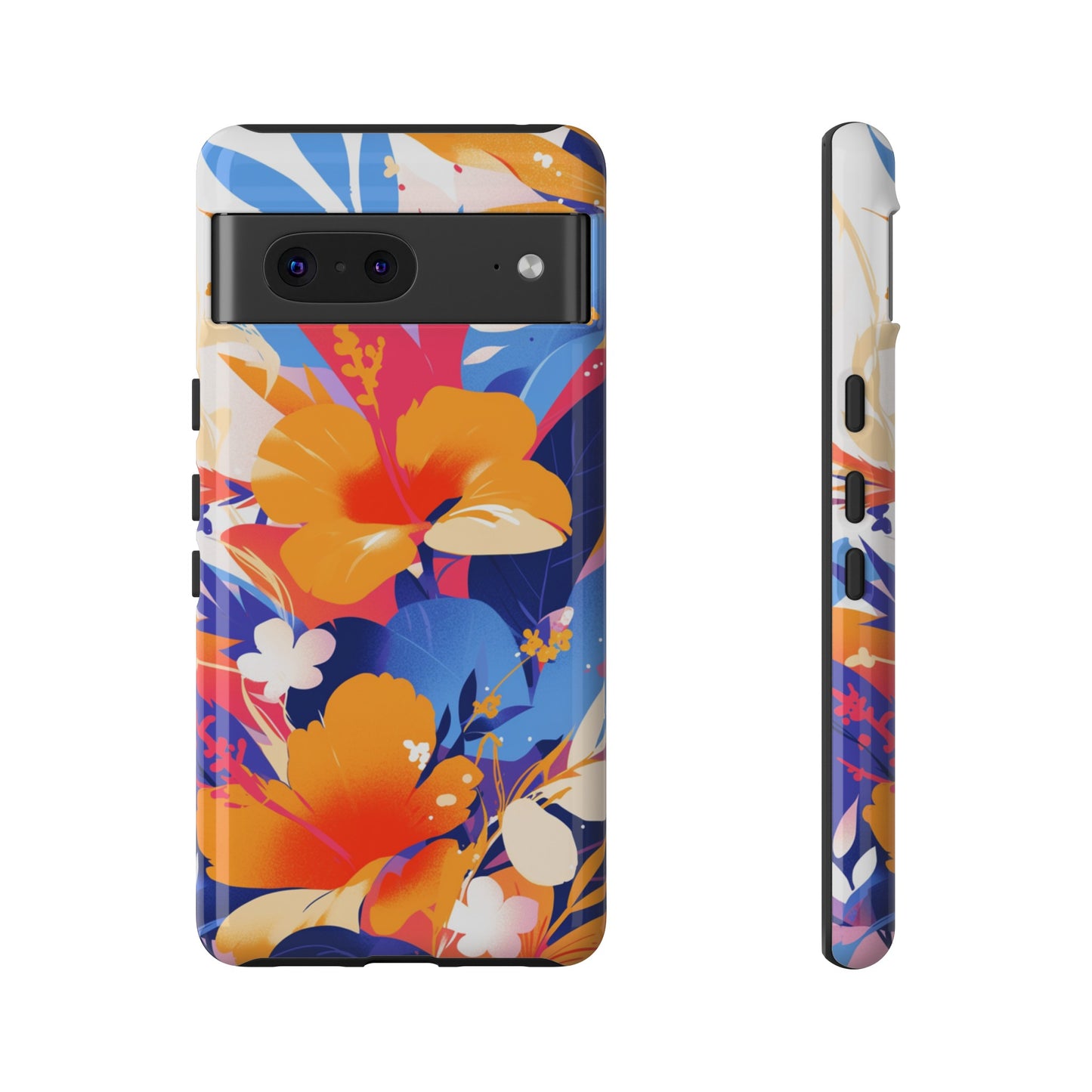 Vintage Abstract Flowers iPhone Case / Samsung Case