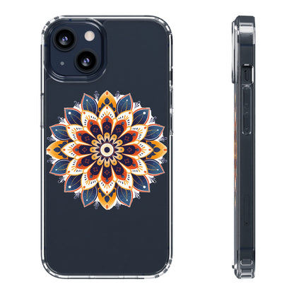 Amber Mandala | Clear iPhone Case / Samsung Case