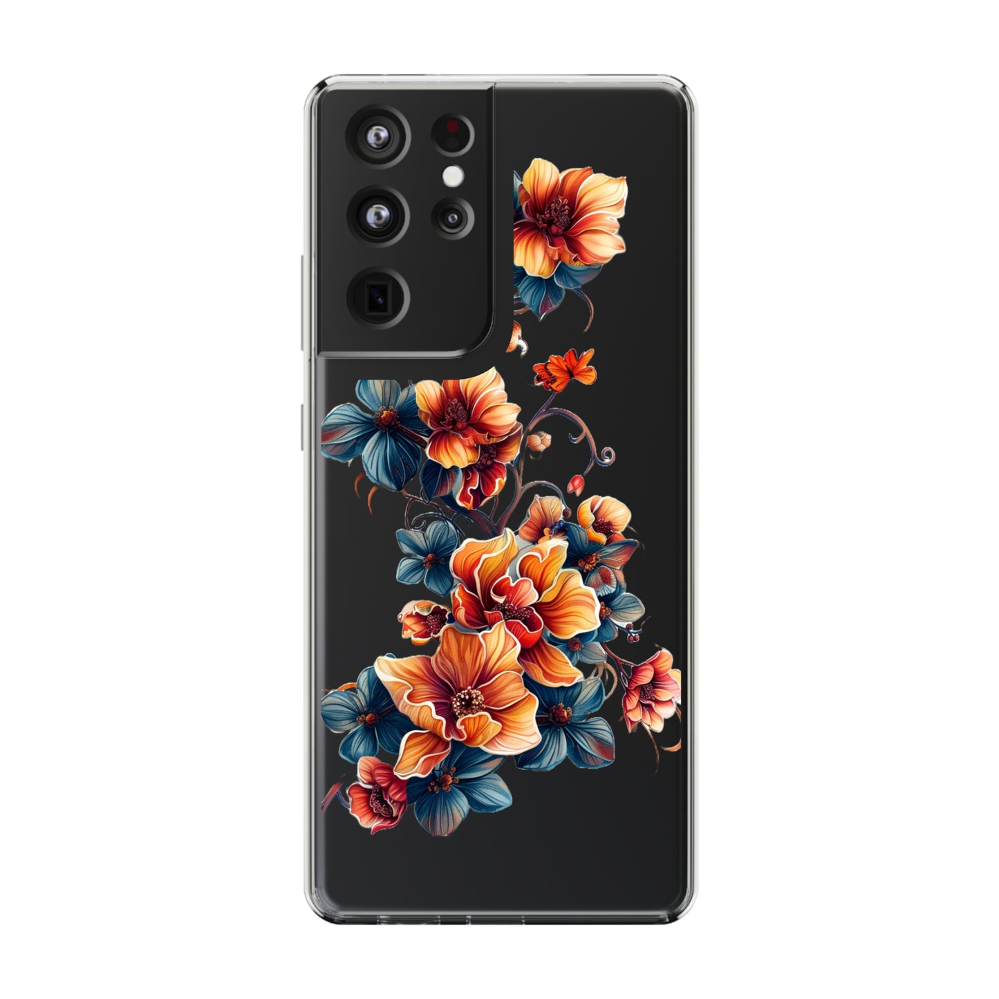 Floral Blooms | Clear iPhone Case / Samsung Case