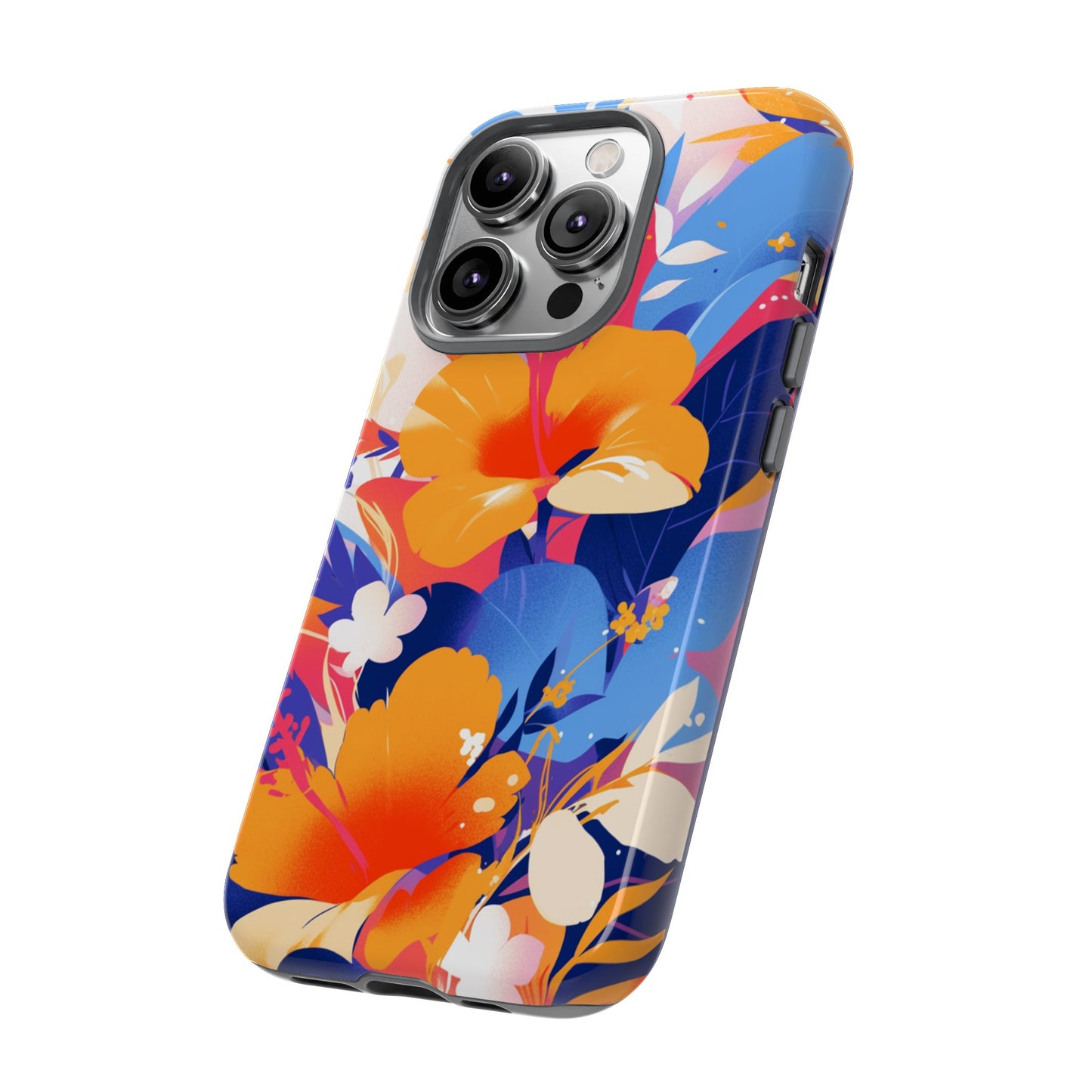 Vintage Abstract Flowers iPhone Case / Samsung Case