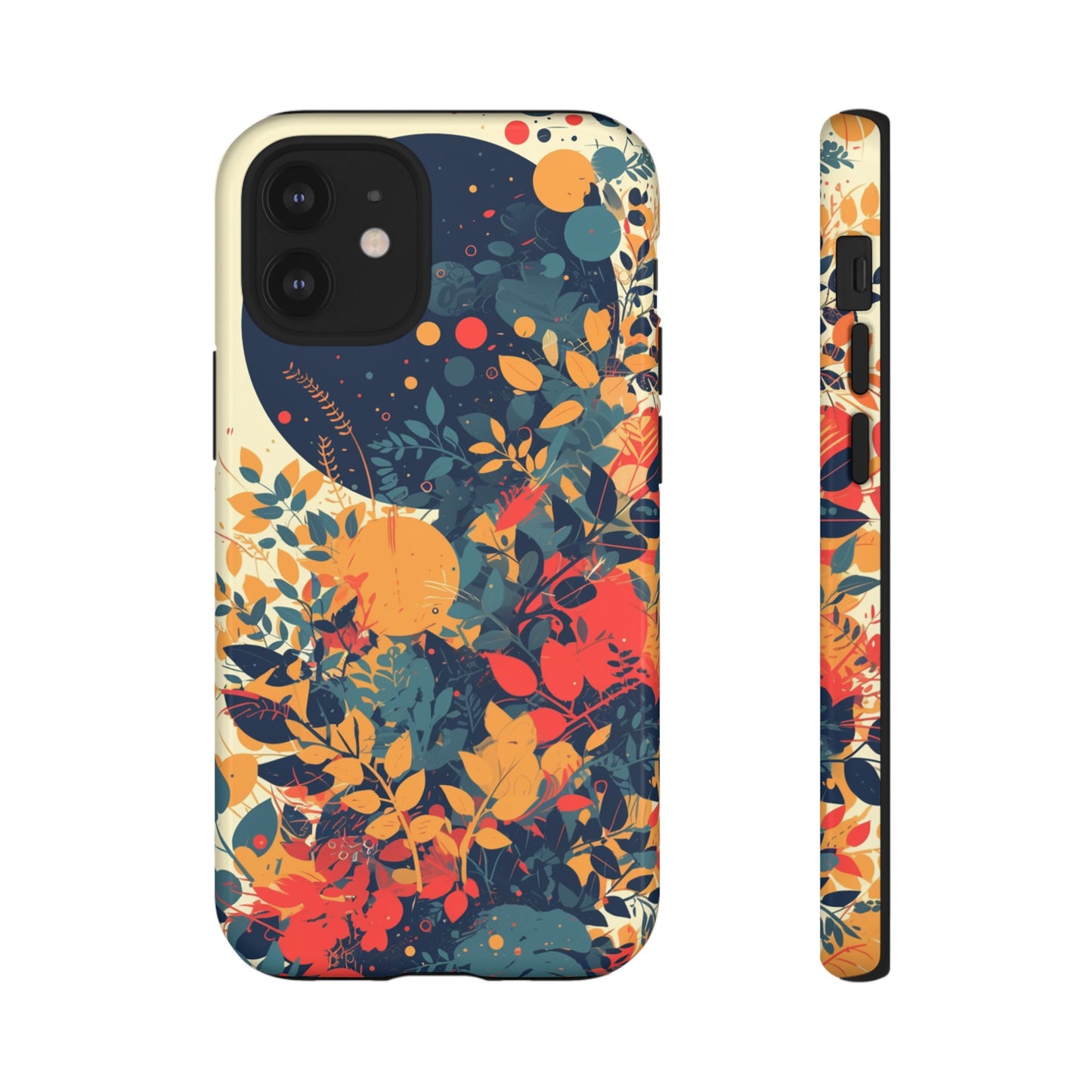 Retro Colorful Floral iPhone Case / Samsung Case