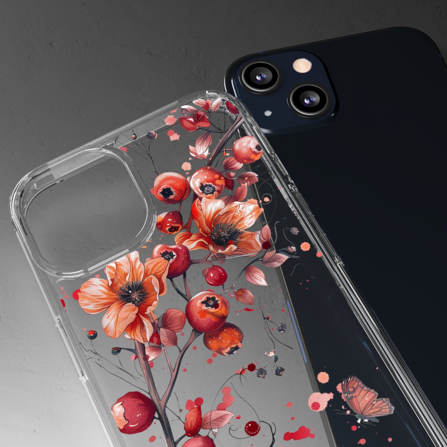 Blossom Whispers | Clear iPhone Case / Samsung Case