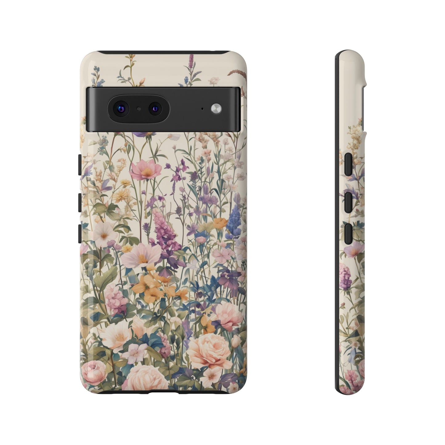 Tall Vintage Wildflowers iPhone Case / Samsung Case