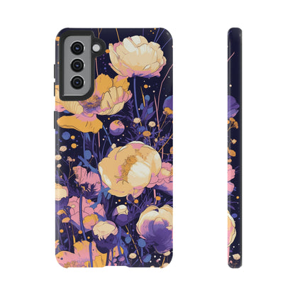 Night Cotton Flowers iPhone Case / Samsung Case