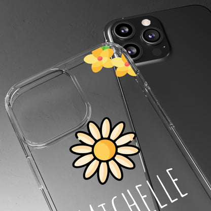 Custom Clear Sunflower | Clear iPhone Case / Samsung Case