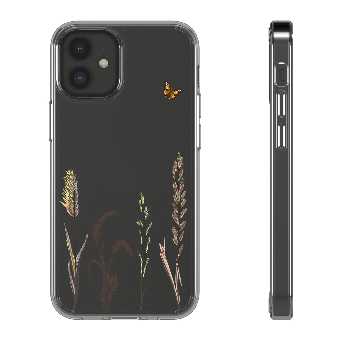 Clear Wildflowers | Clear iPhone Case / Samsung Case