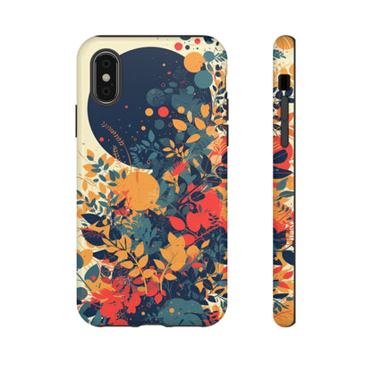 Retro Colorful Floral iPhone Case / Samsung Case