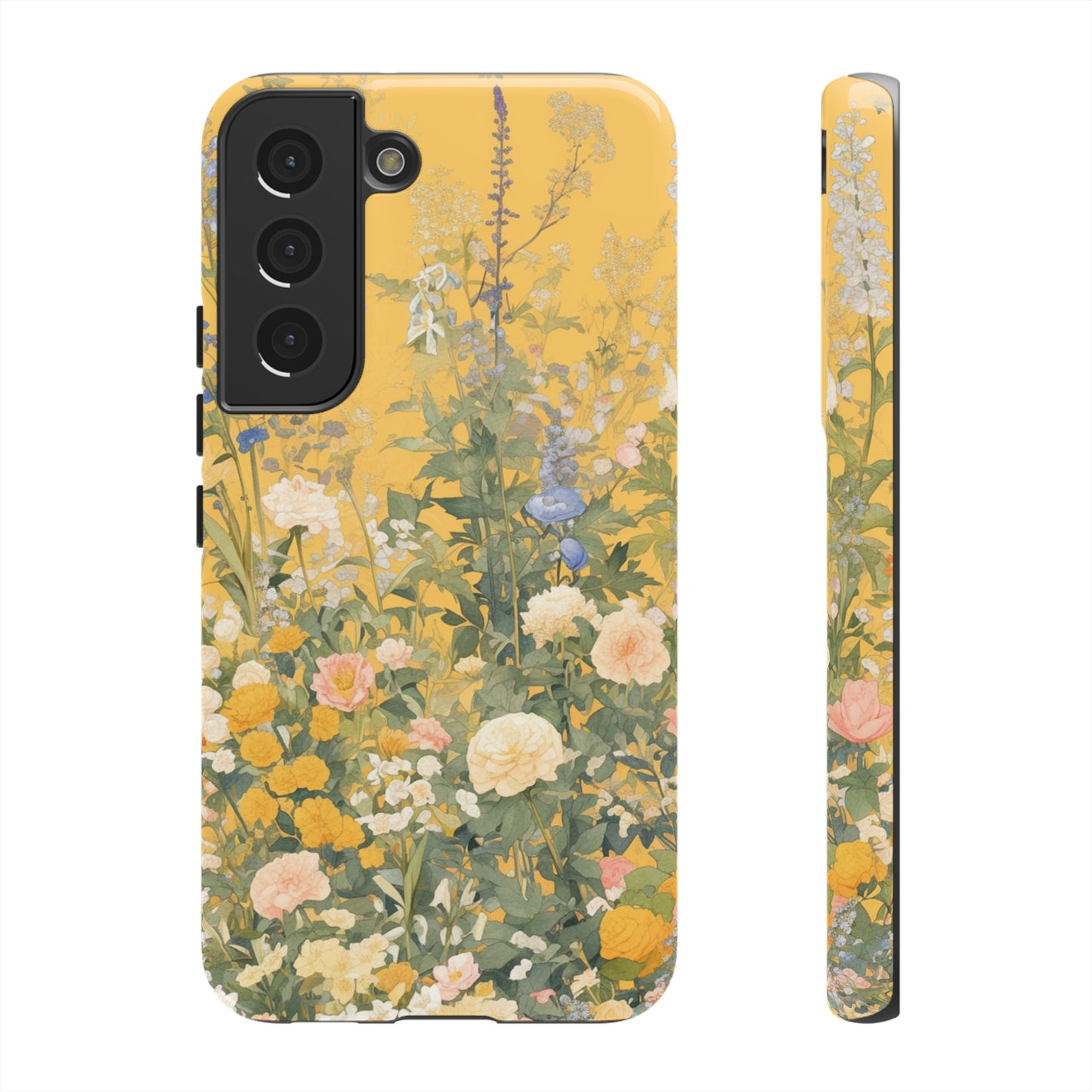 Tall Floral 1970's iPhone Case / Samsung Case