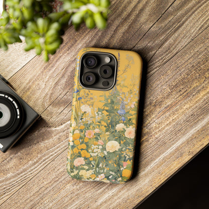 Tall Floral 1970's iPhone Case / Samsung Case