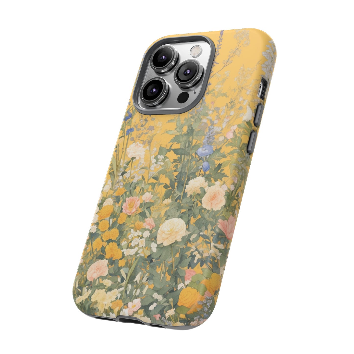 Tall Floral 1970's iPhone Case / Samsung Case