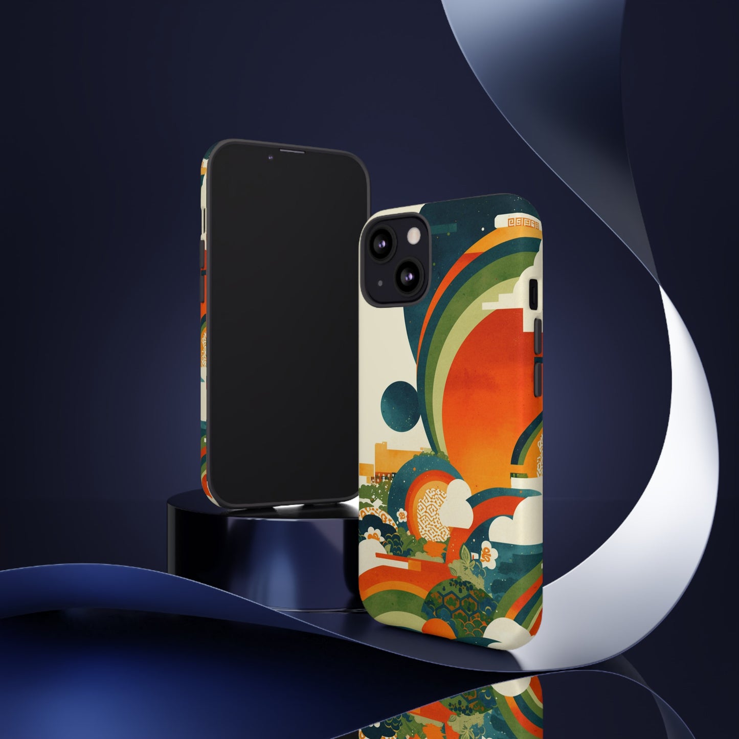 Retro Abstract iPhone Case / Samsung Case