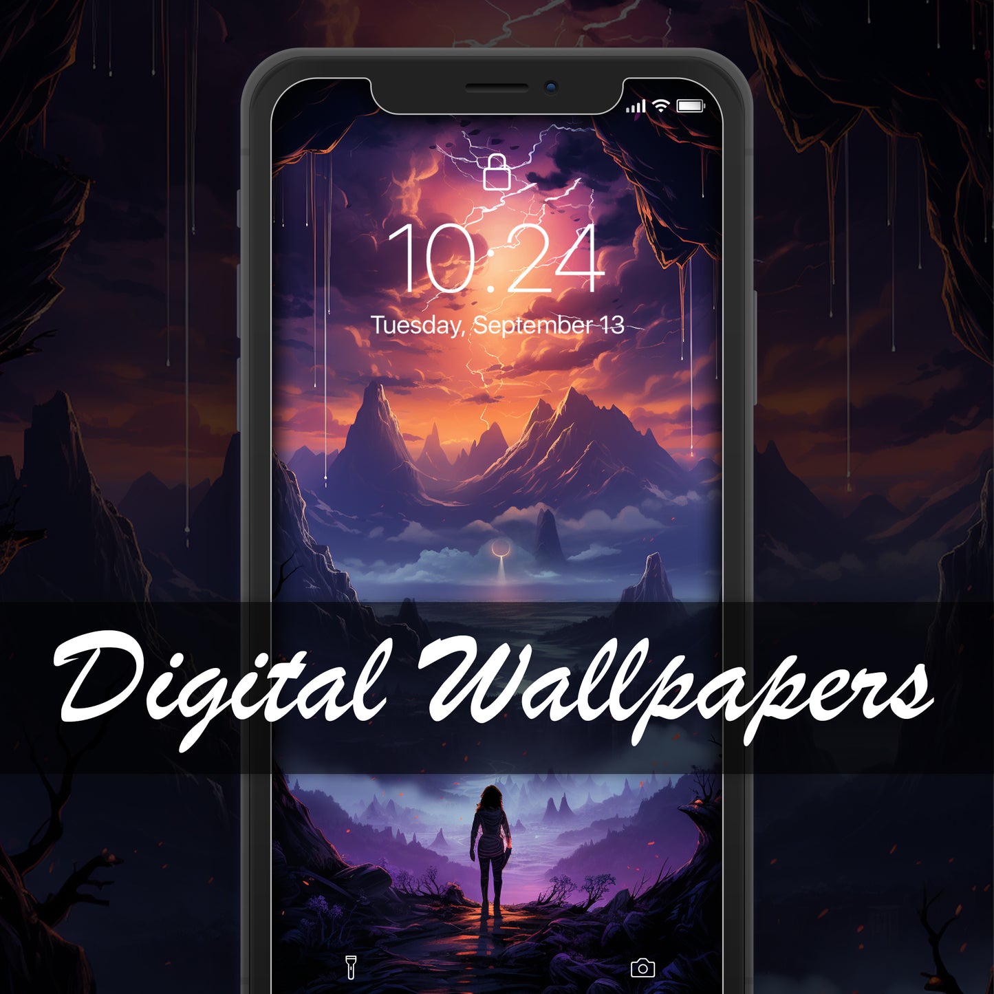 Create YOUR OWN Custom Screen Saver! | Instant Download Wallpaper