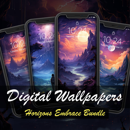 Horizon's Embrace Screen Saver BUNDLE | Instant Download