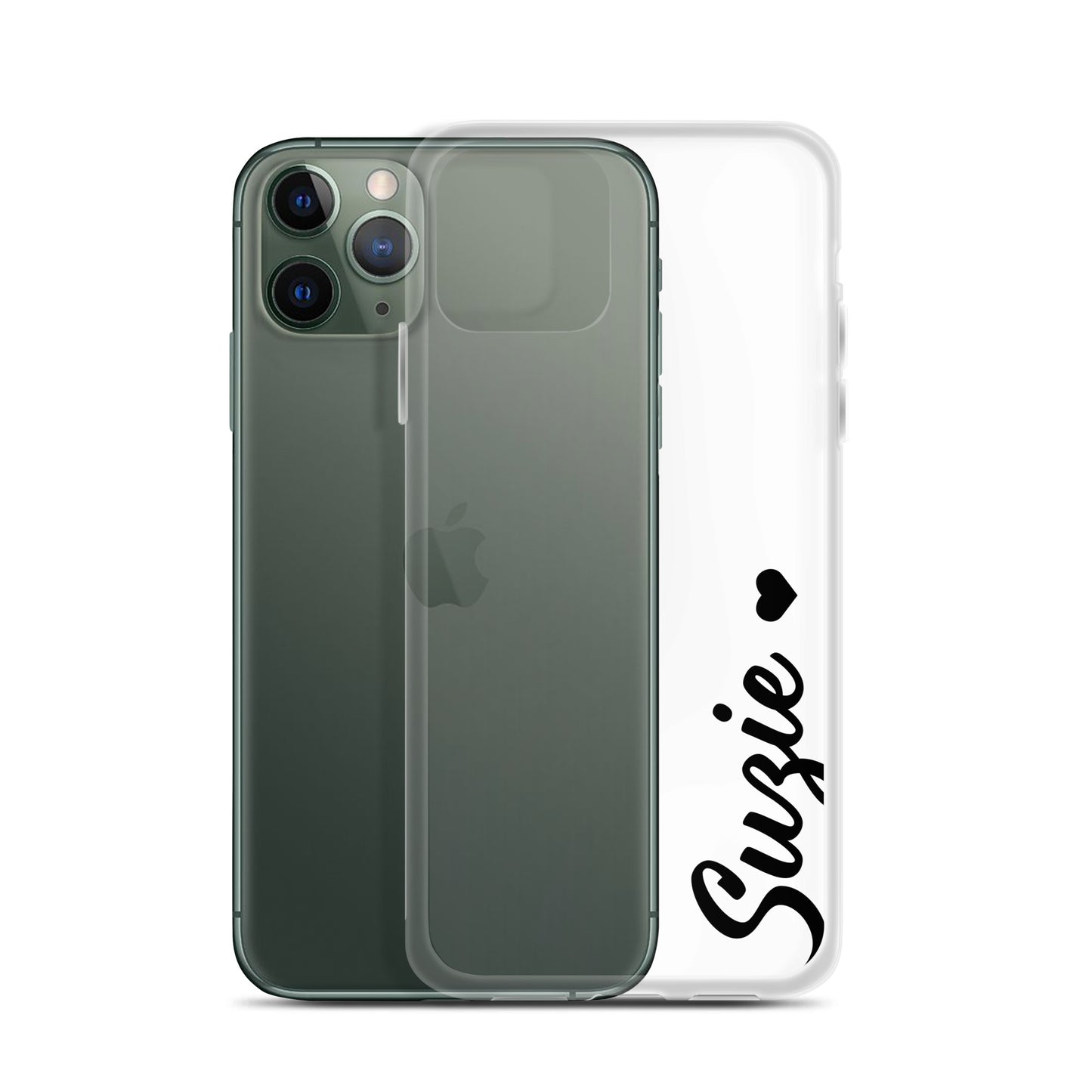 Personalized Custom Name iPhone Case, Clear Phone Case, Cute Gift For Woman