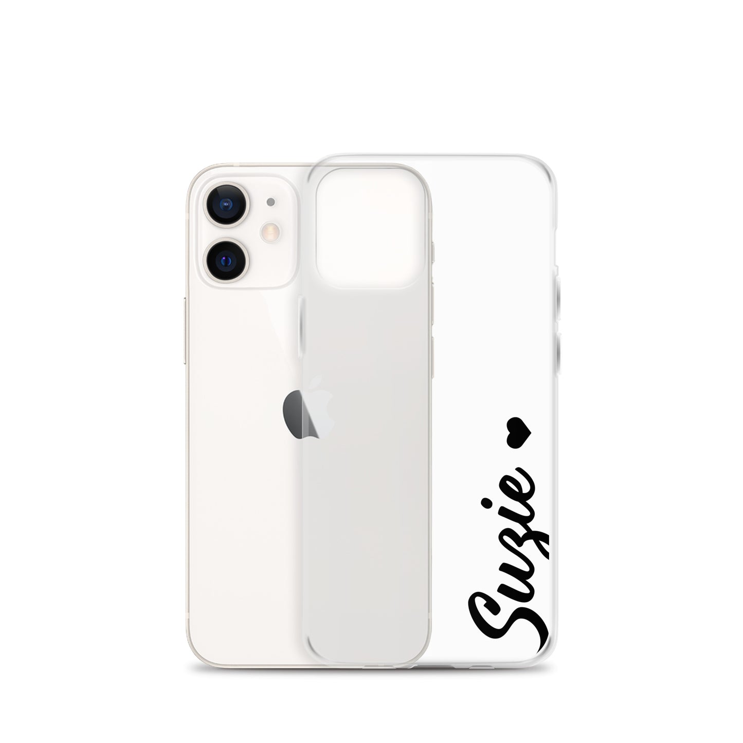 Personalized Custom Name iPhone Case, Clear Phone Case, Cute Gift For Woman